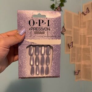 OPI xPRESS/ON Shimmering Lilac Glue-On Nails